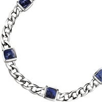 Bracciale Morellato Uomo LUX in Acciaio Pietre dure SASV02